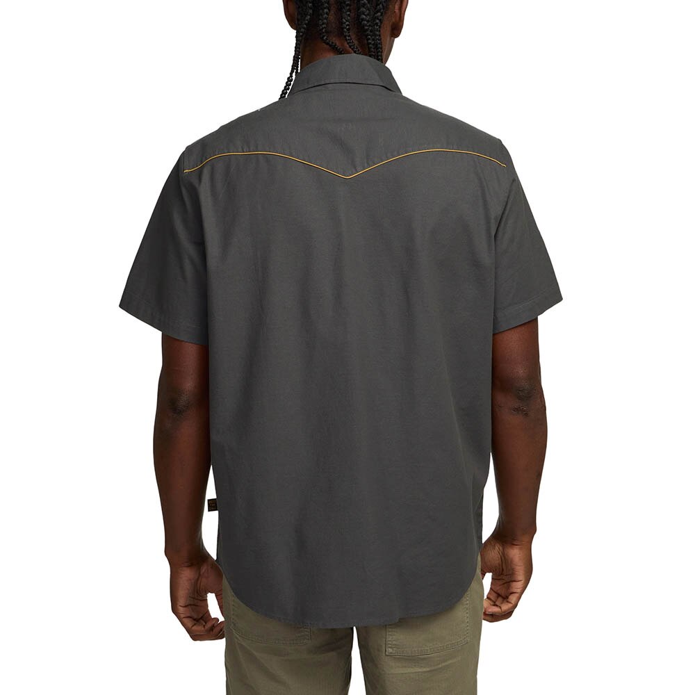 Howler Brothers Broncbuster Snapshirt Men's in Antique Black